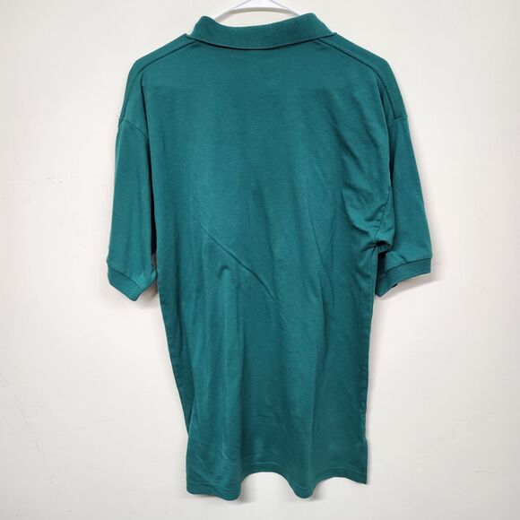 Vintage Knights Of The Round Table Polo Shirt Men's Large Green 1375 - Picture 9 of 9